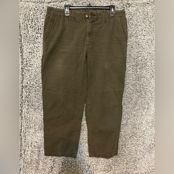 Men’s Cargo Weather Proof Olive z as agreement Pants Size 36W/29 - Picture 1 of 11